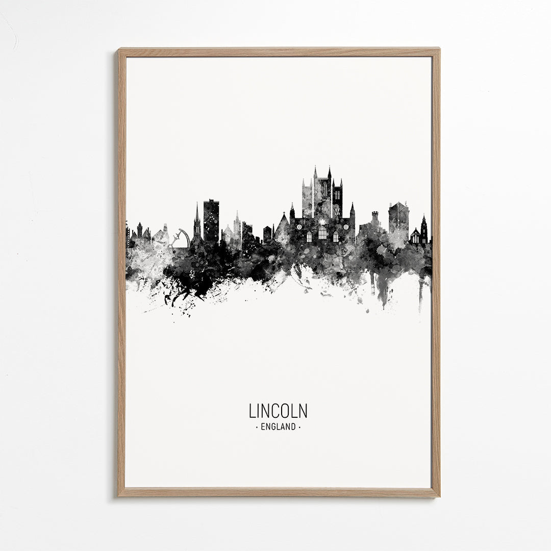 Lincoln Skyline black and white
