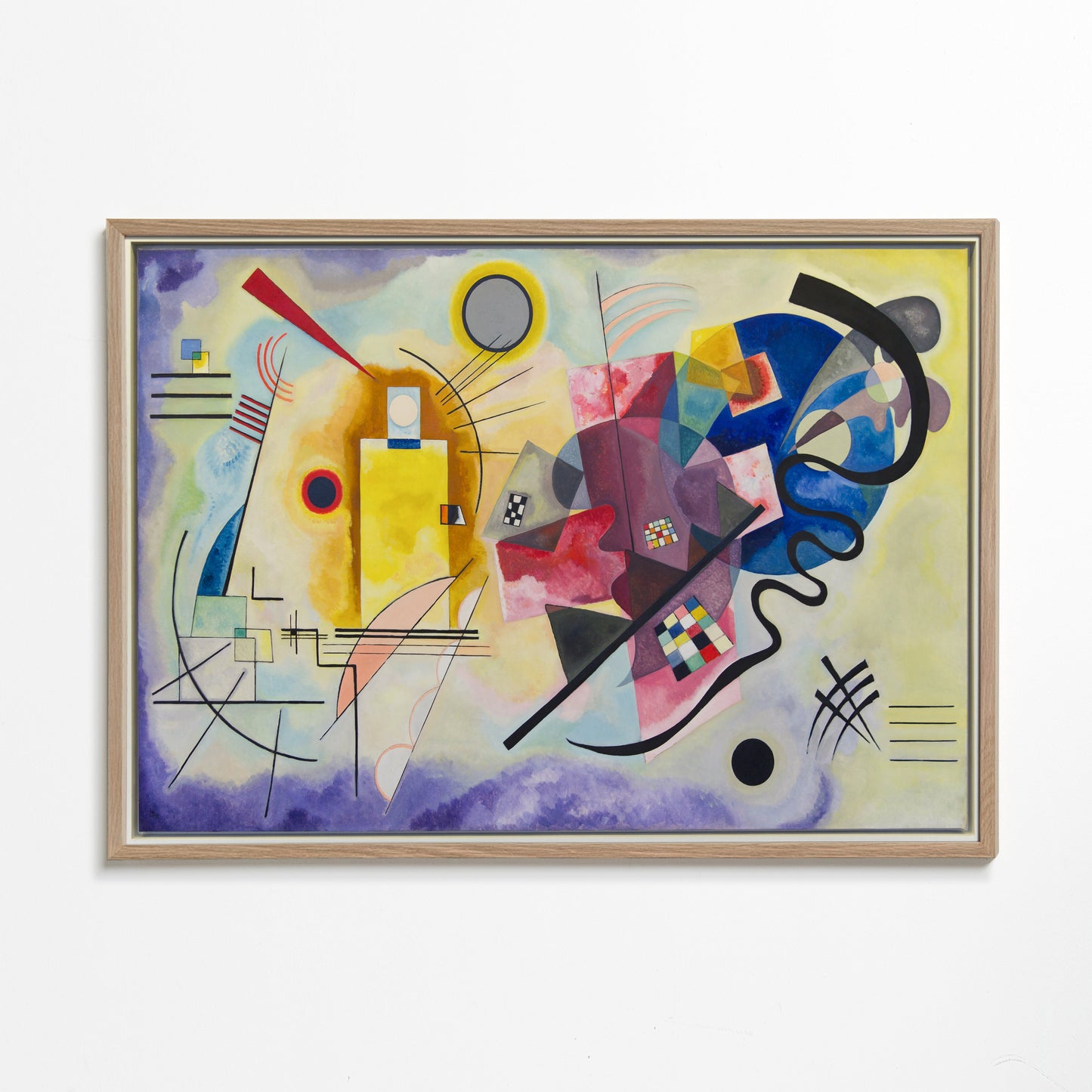 Gelb-Rot-Blau - Vasili Kandinsky