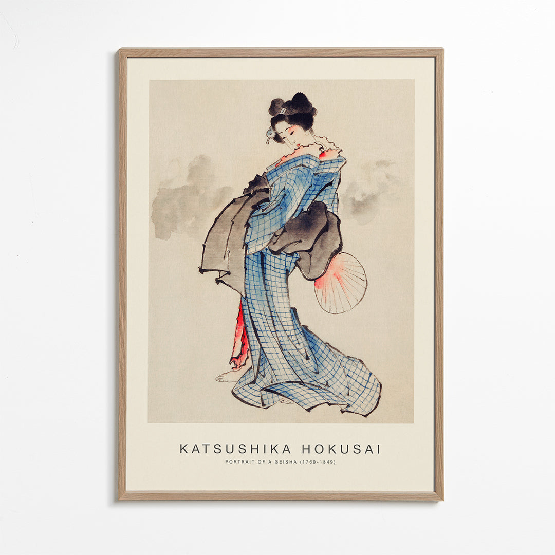 Portrait of a Geisha (Special Edition) - Katsushika Hokusai