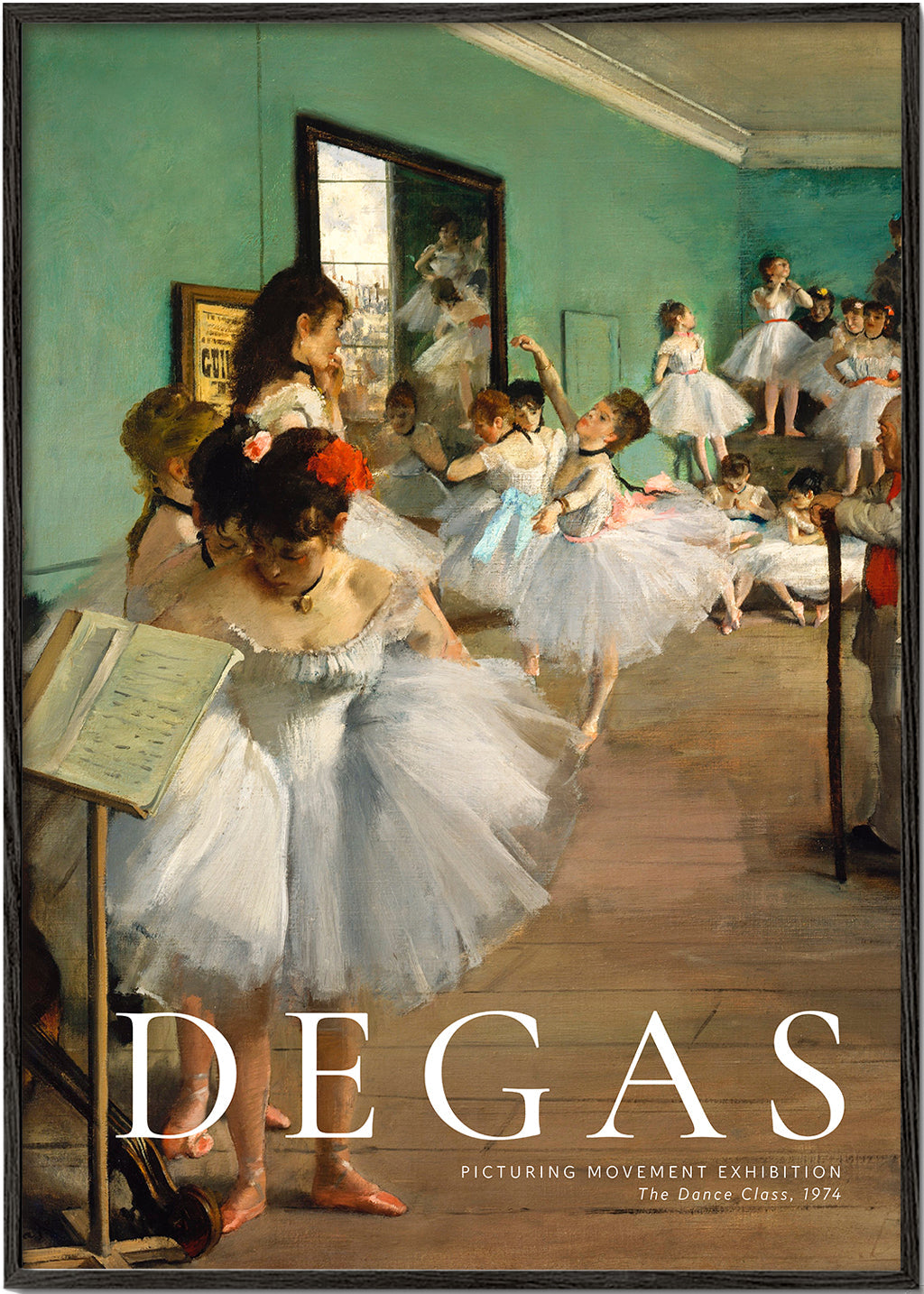 Edgar Degas The Blue Dancers, 1898 scandinavian poster | Wall art