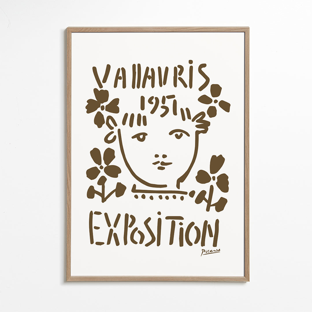 PIcasso Vallauris 1951 Exposition Poster