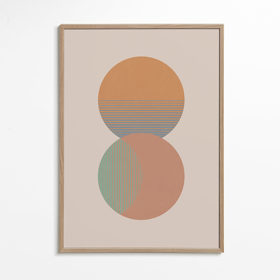 Circle Sun & Moon Colour