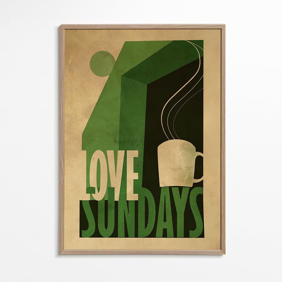 Love Sunday print - Dionisis Gemos