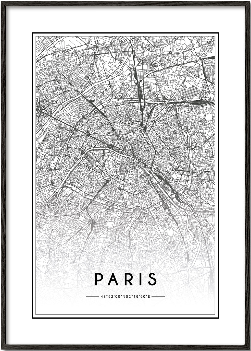 Paris map