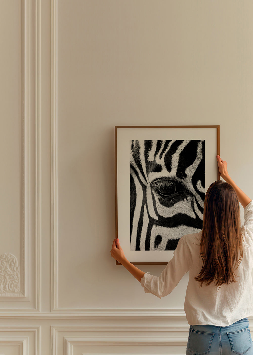 Zebra focus