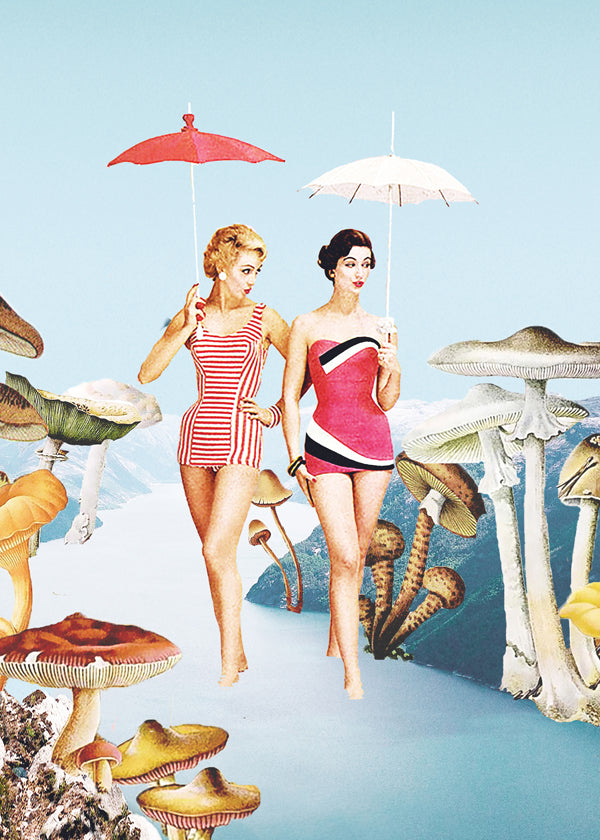 Let's pretend we're mushrooms