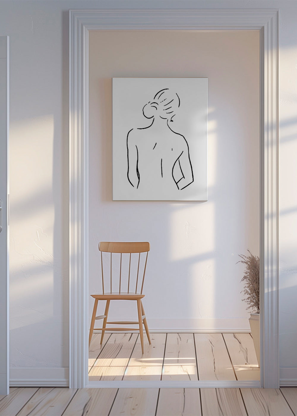 Body Sketch N 3 Black & White