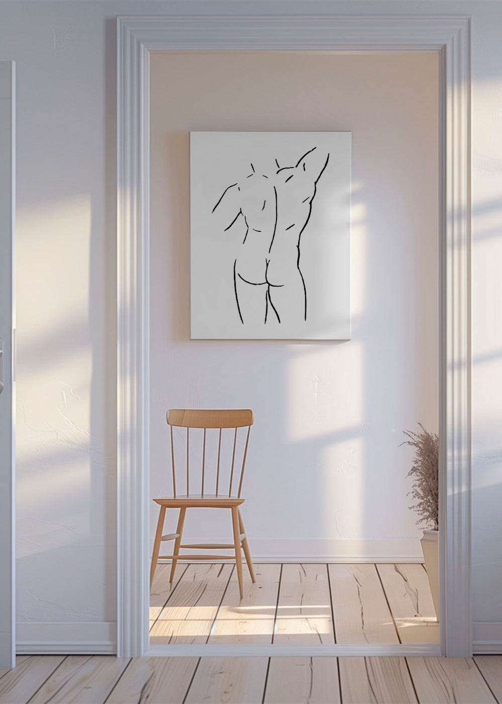 Body Sketch N 5 Black & White