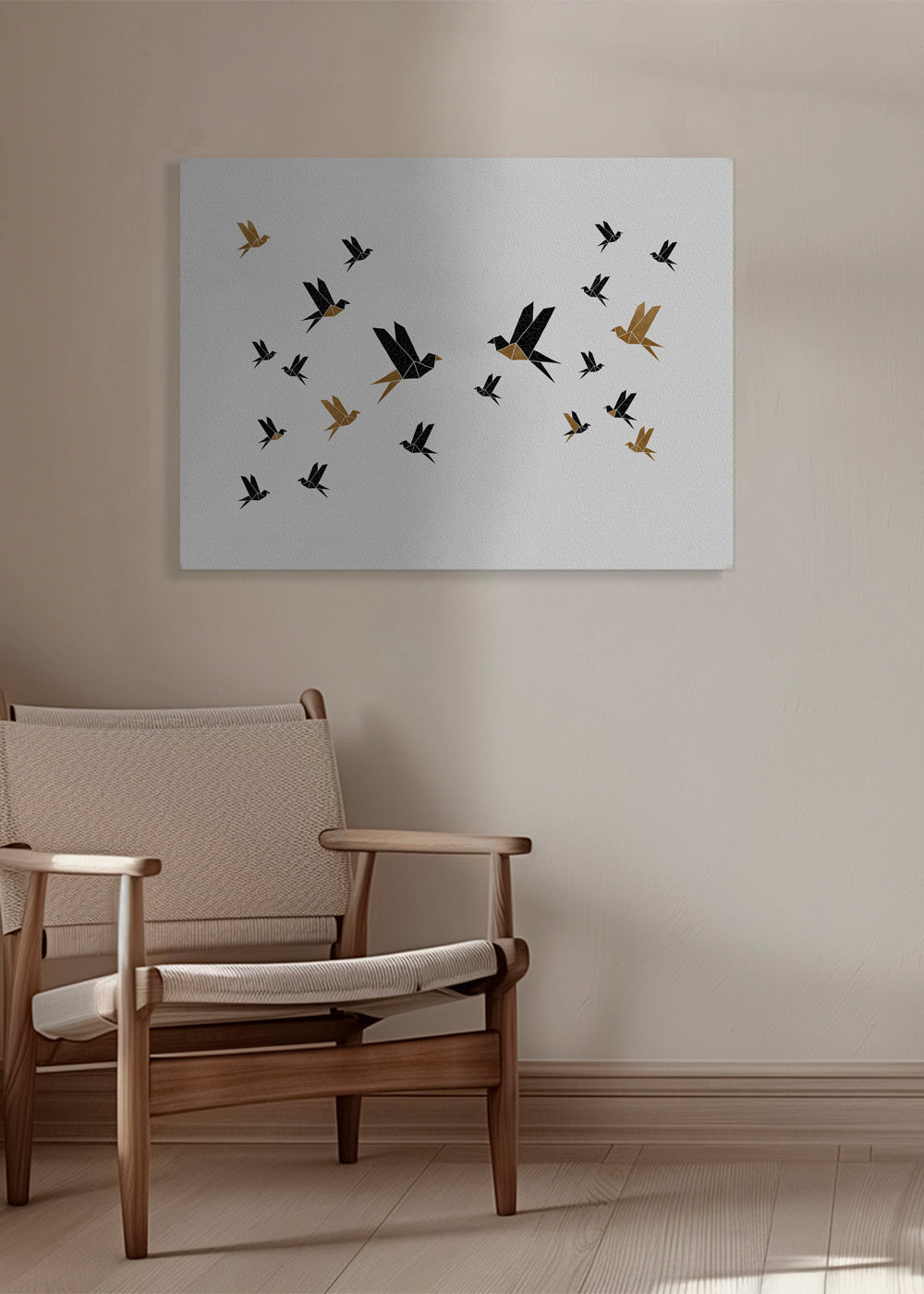 Origami Birds Collage III