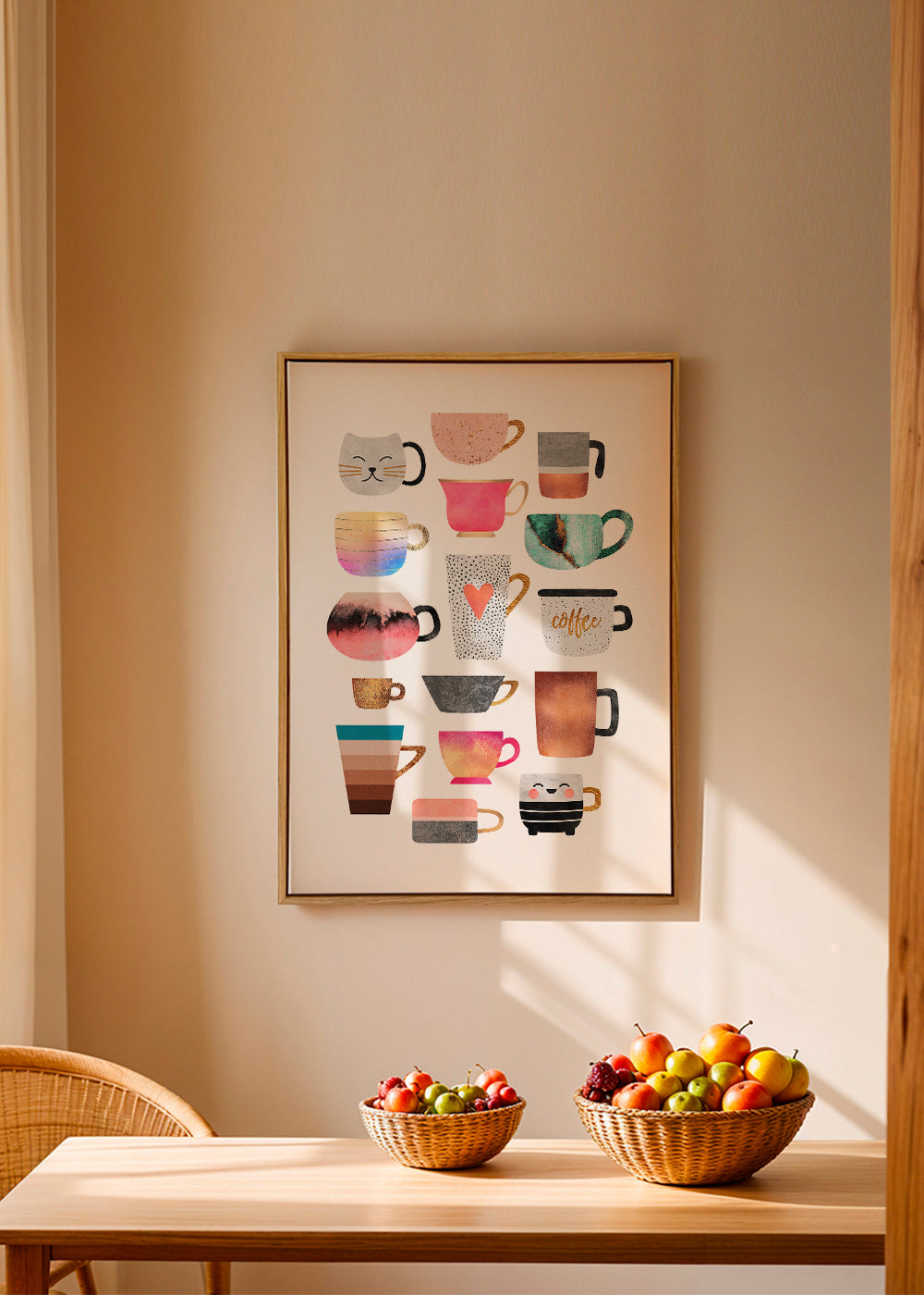 Coffee cup collection
