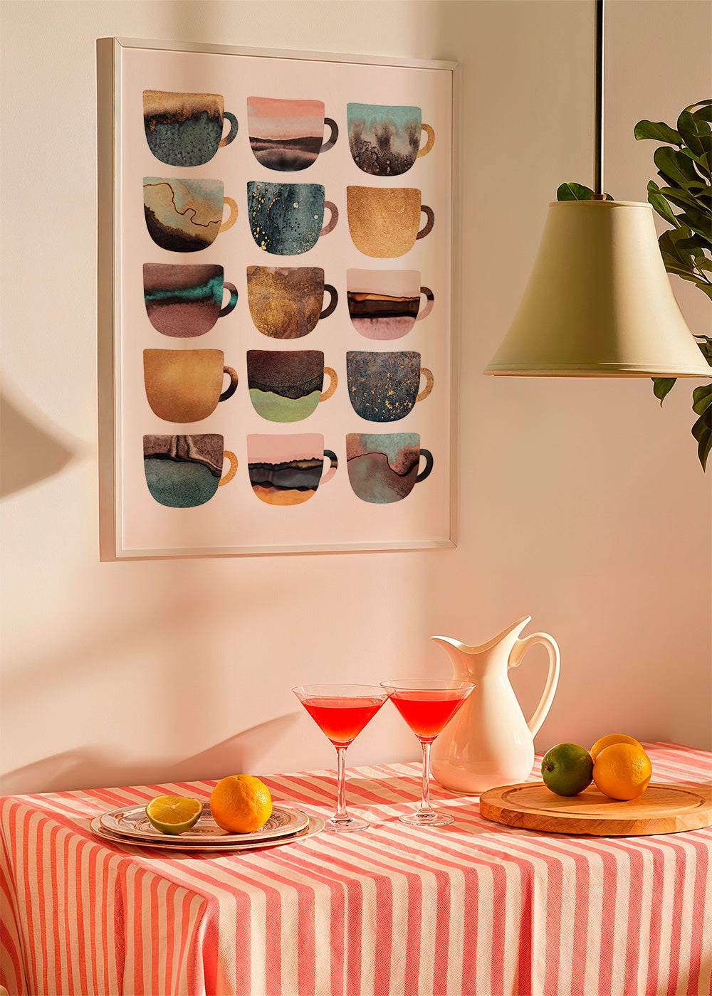 Pretty earthy coffee cups