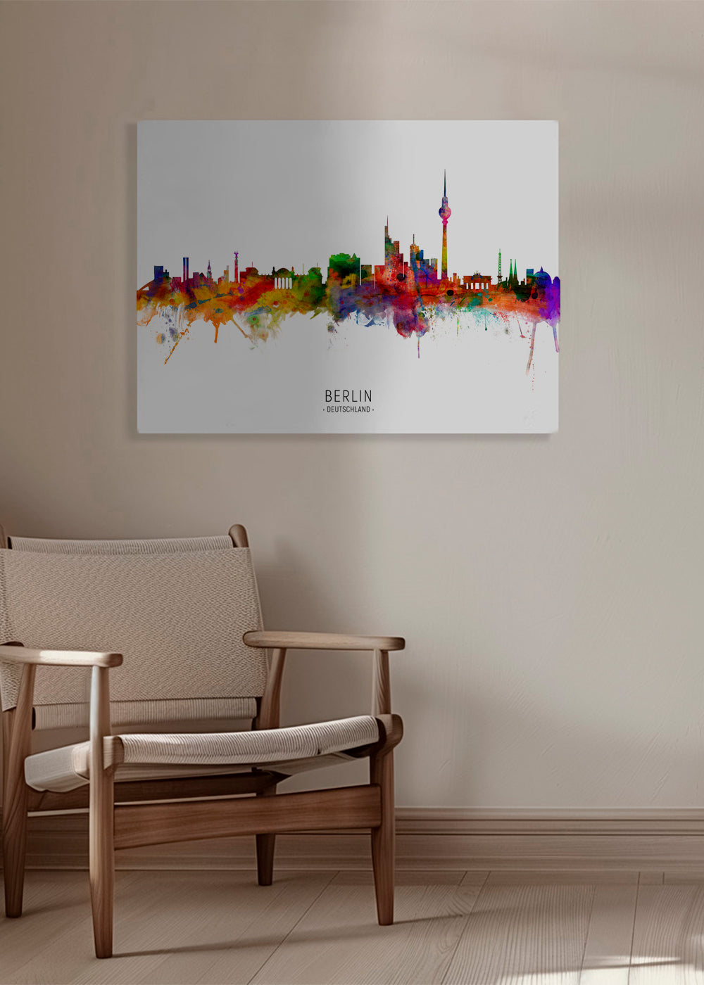 Berlin skyline multicolour