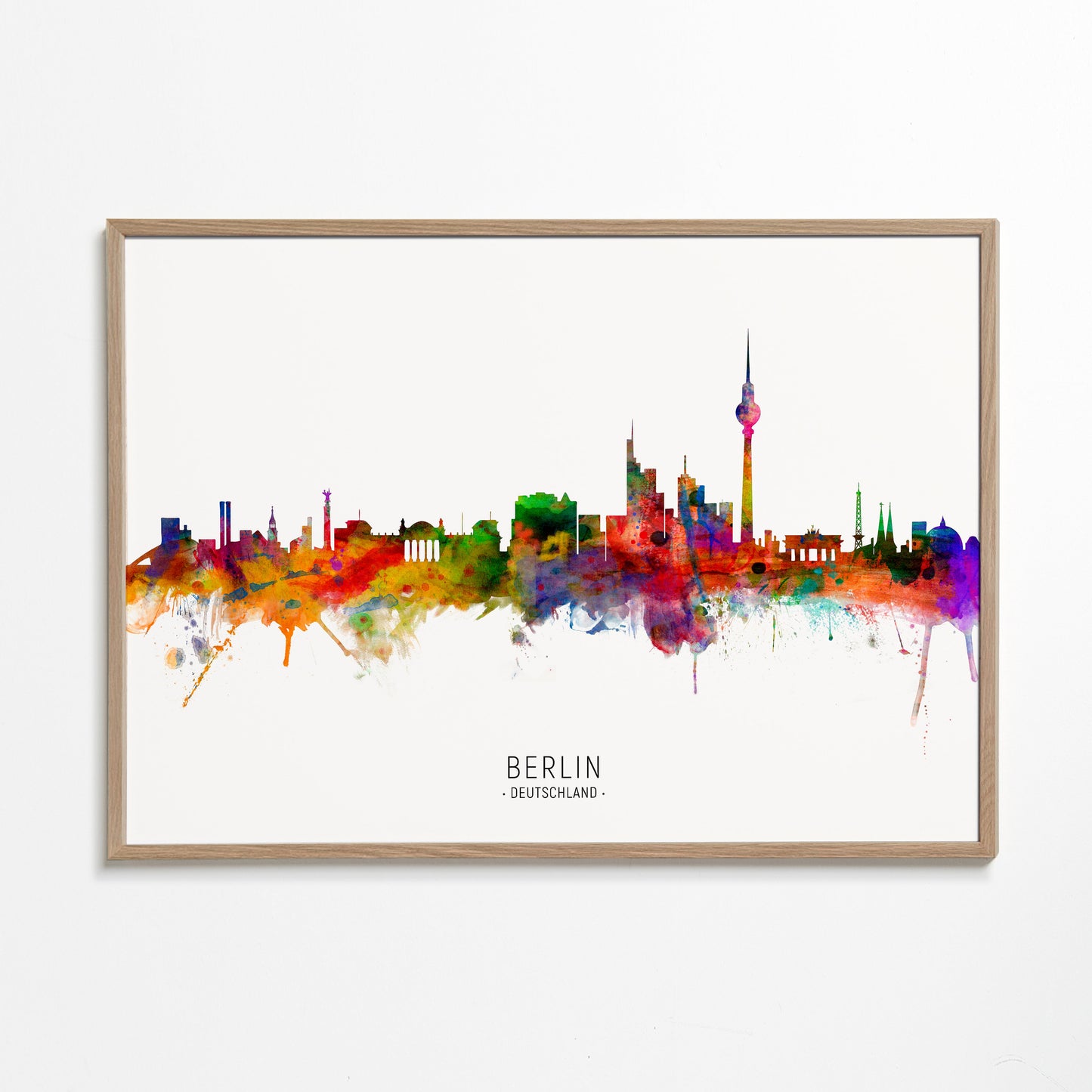 Berlin skyline multicolour