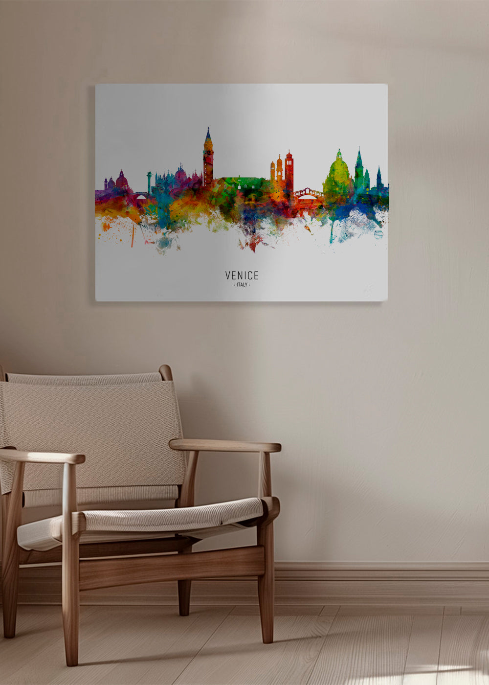 Venice skyline multicolour