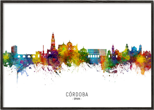 Córdoba skyline multicolour