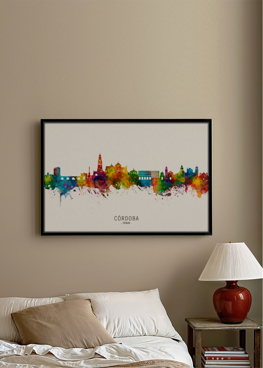 Córdoba skyline multicolour