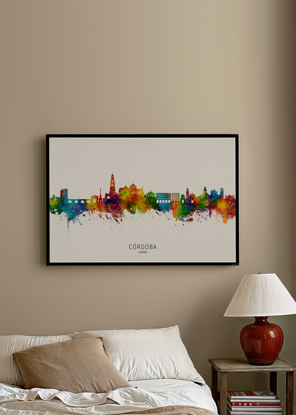 Córdoba skyline multicolour