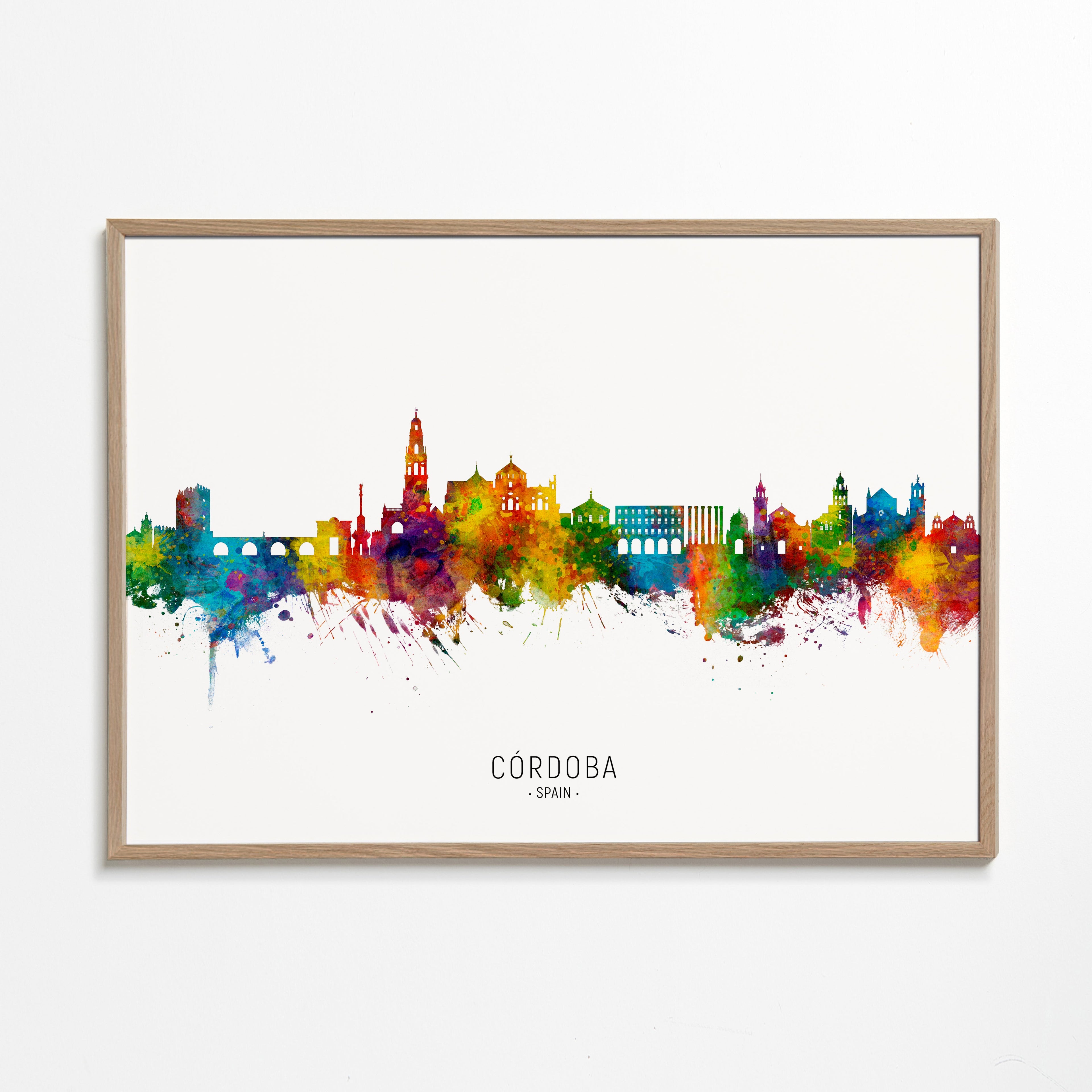 Córdoba skyline multicolour