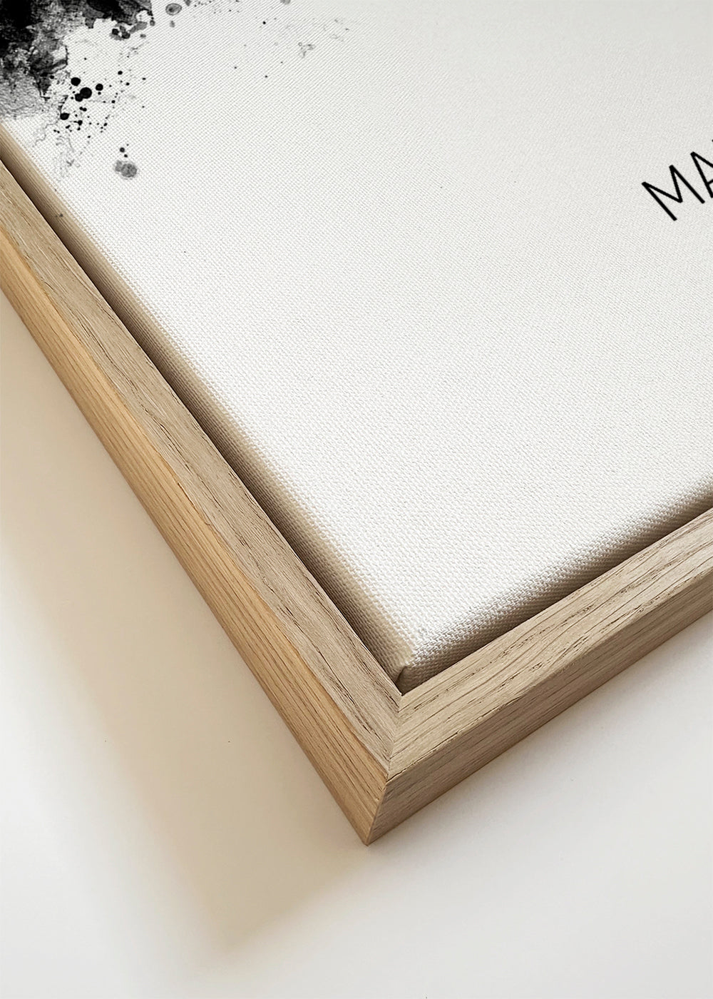 Madrid skyline black and white