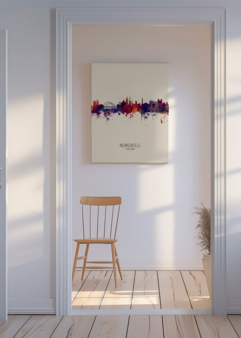 Newcastle skyline beige