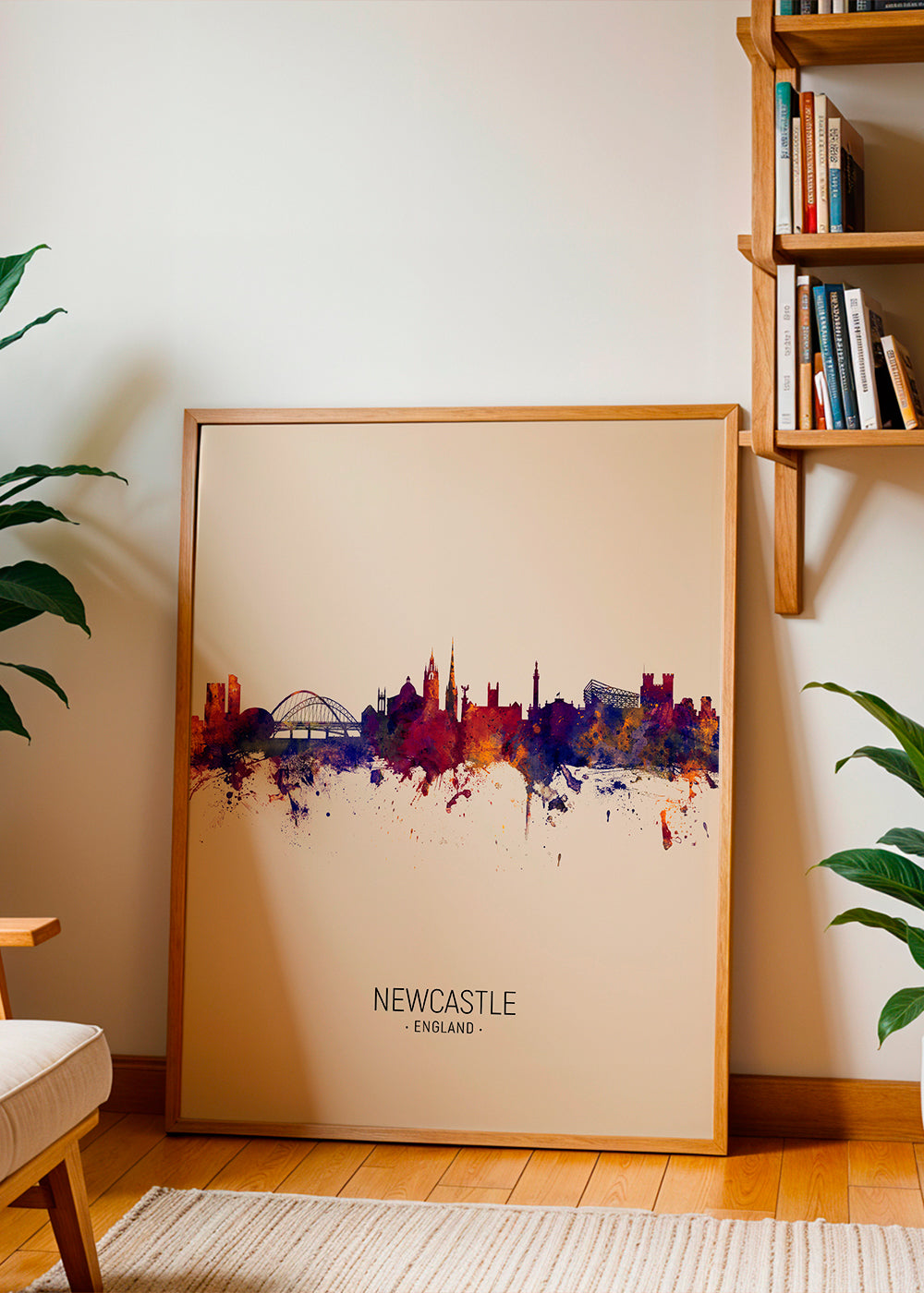 Newcastle skyline beige