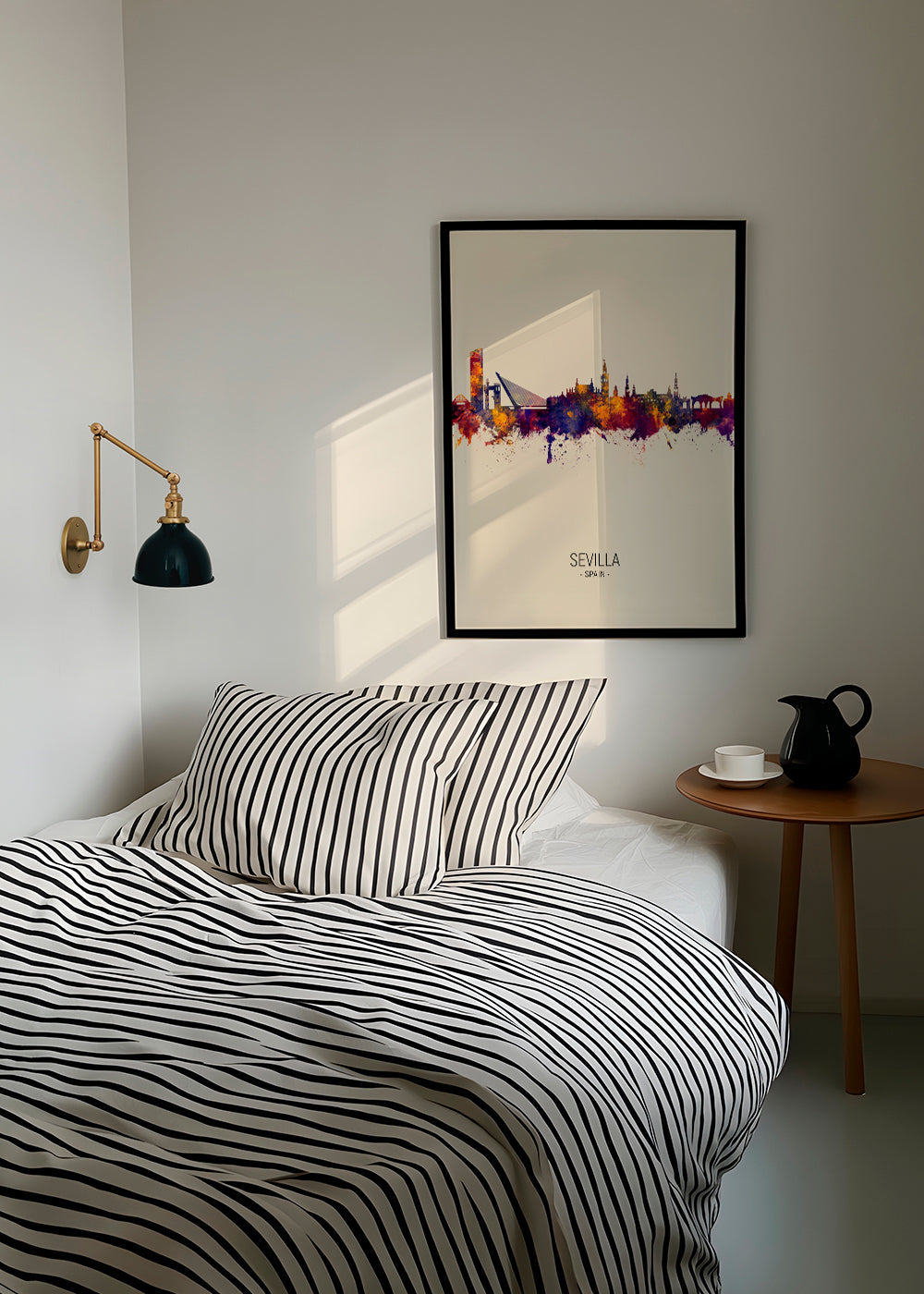 Sevilla skyline beige