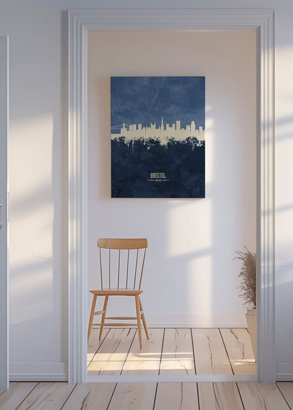 Bristol skyline blue