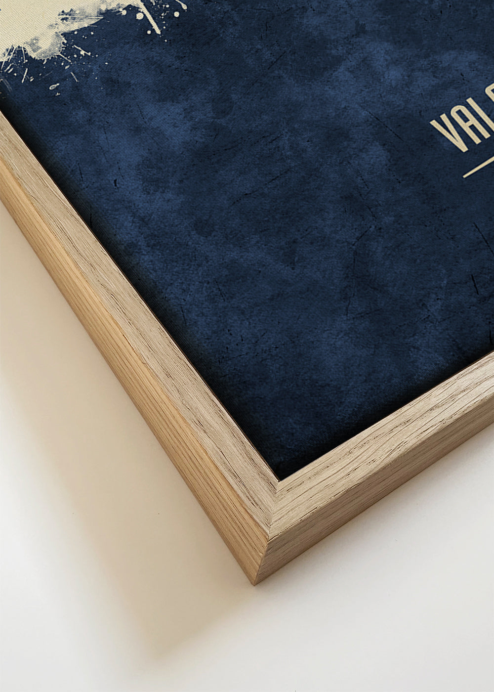 Valencia skyline blue