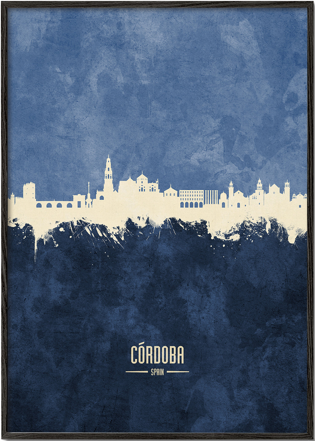 Córdoba skyline blue