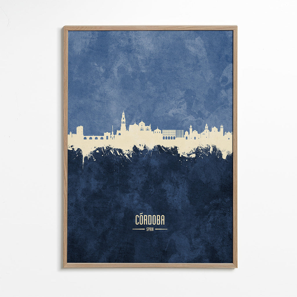 Córdoba skyline blue