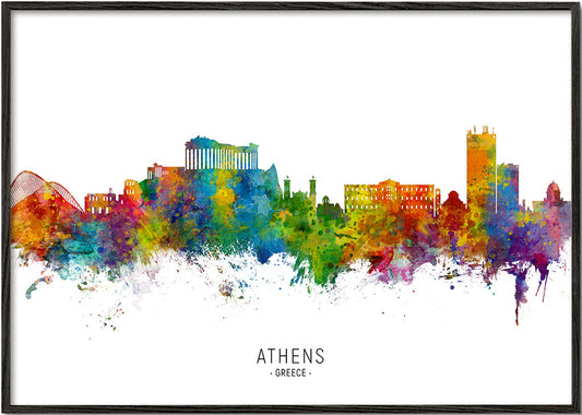 Athens Skyline multicolour
