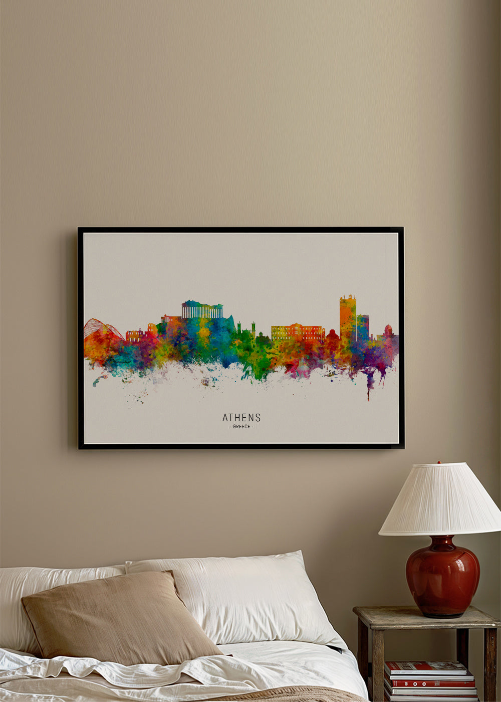 Athens Skyline multicolour