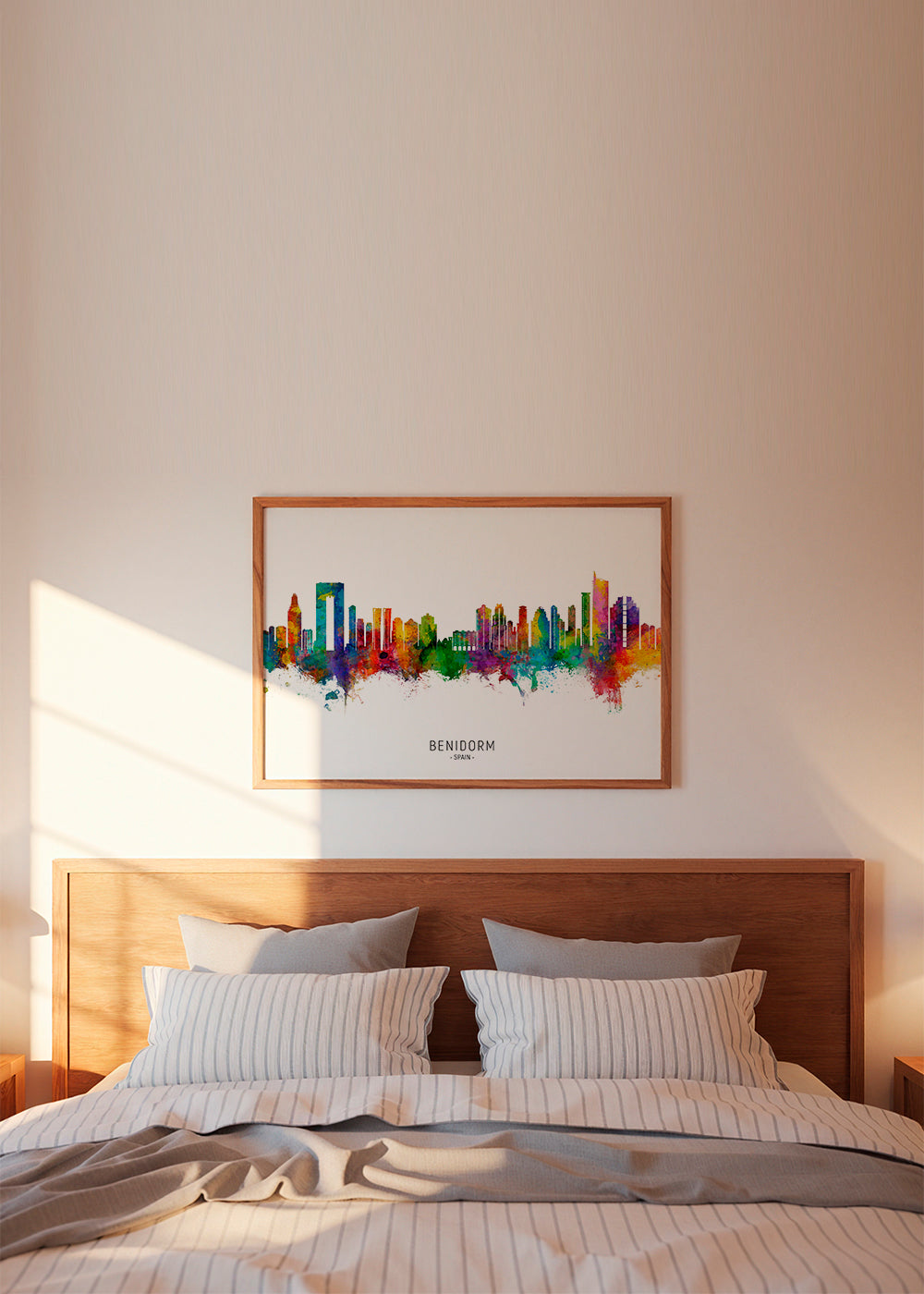 Benidorm Skyline multicolour