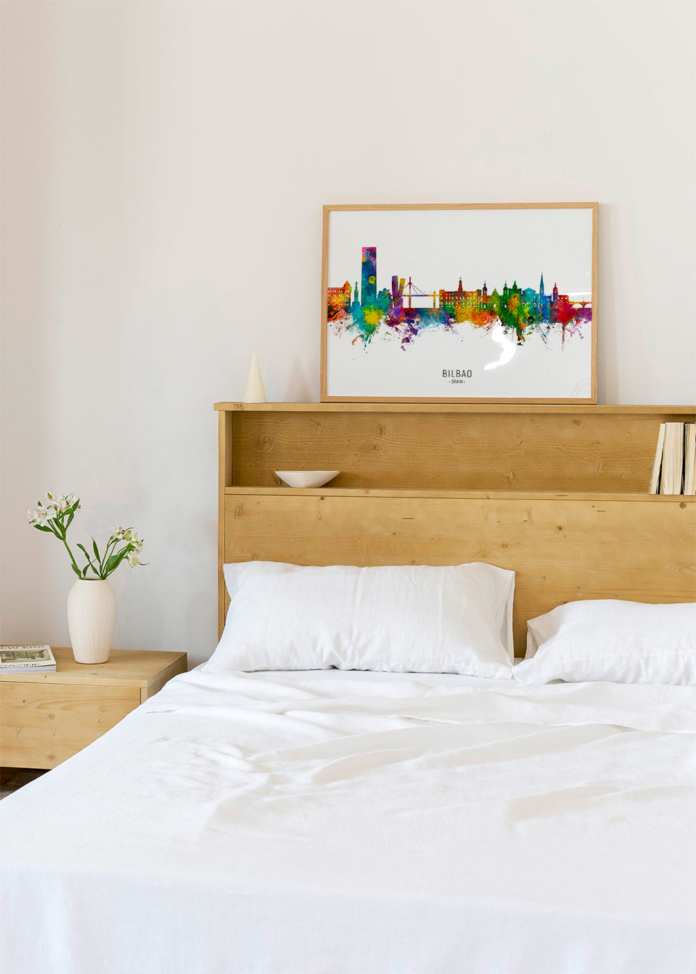 Bilbao Skyline multicolour