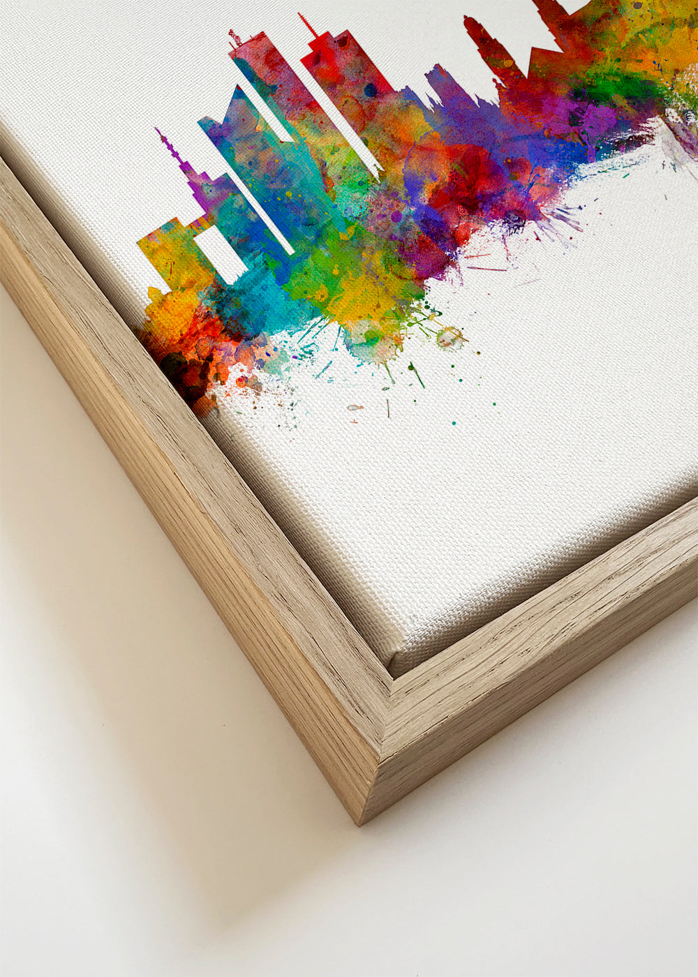 Brussels Skyline multicolour