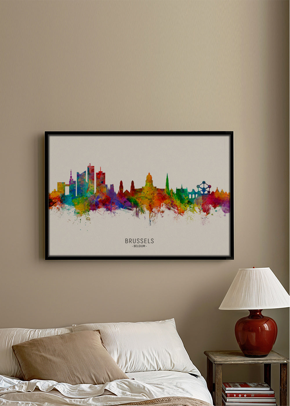 Brussels Skyline multicolour