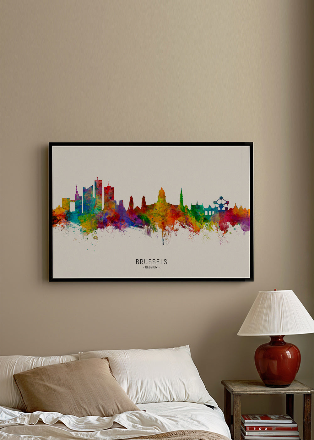 Brussels Skyline multicolour