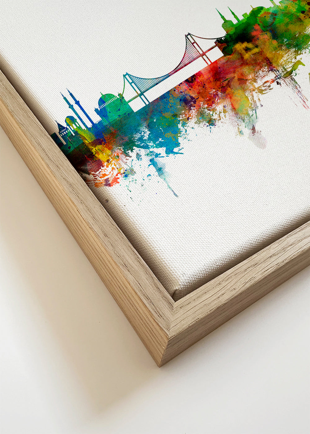 Istanbul Skyline multicolour