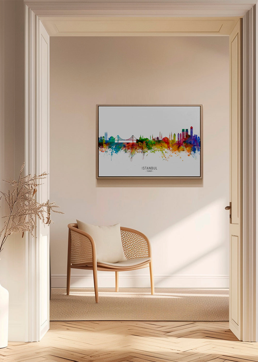 Istanbul Skyline multicolour