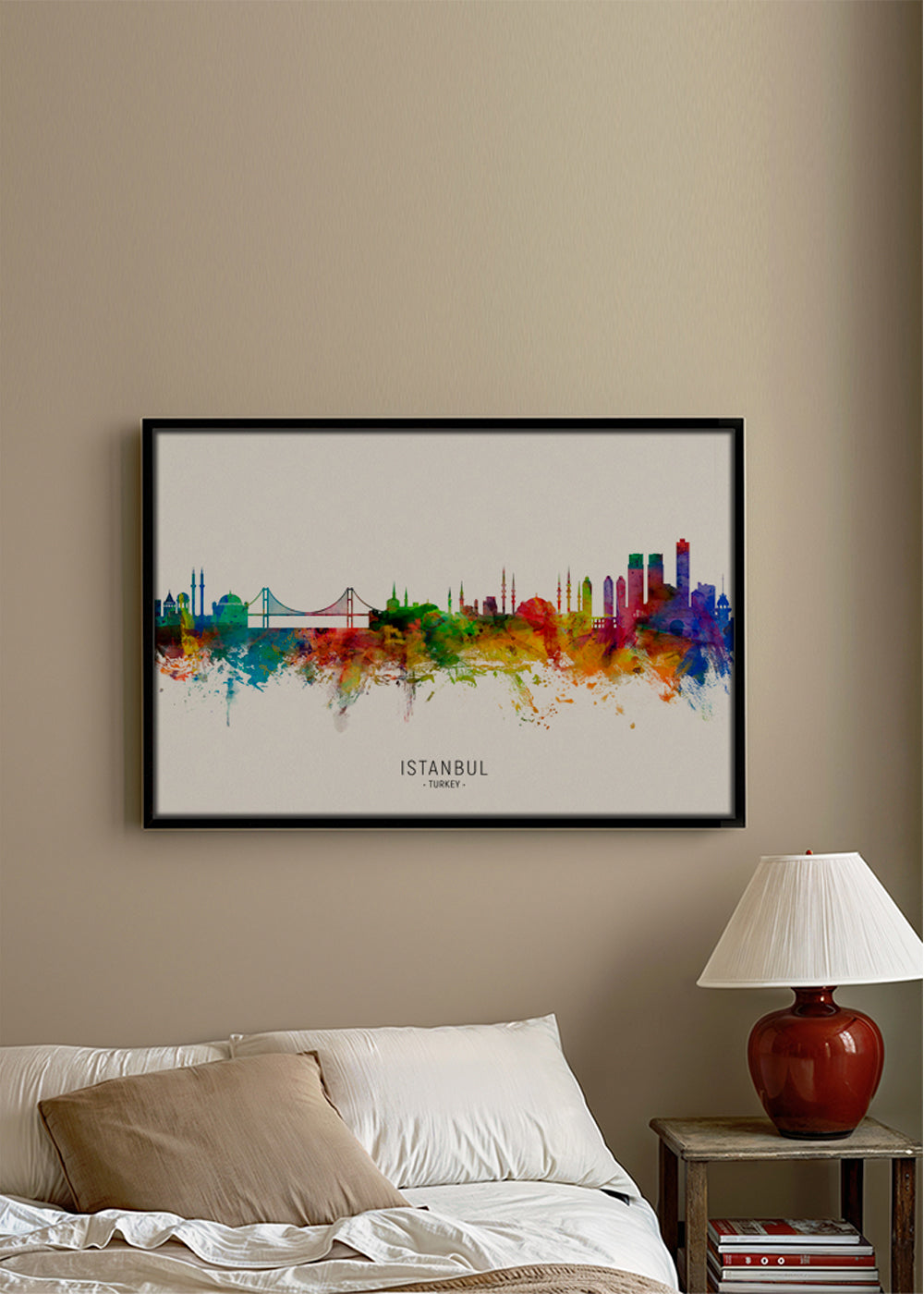 Istanbul Skyline multicolour