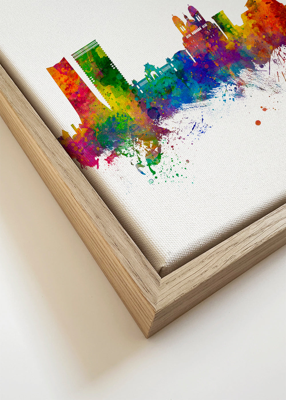 Marseille Skyline multicolour