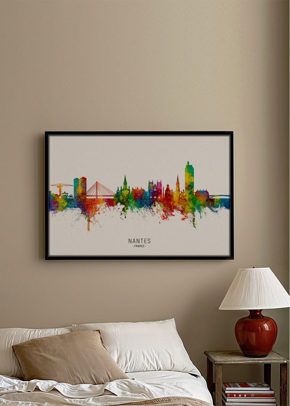 Nantes Skyline multicolour
