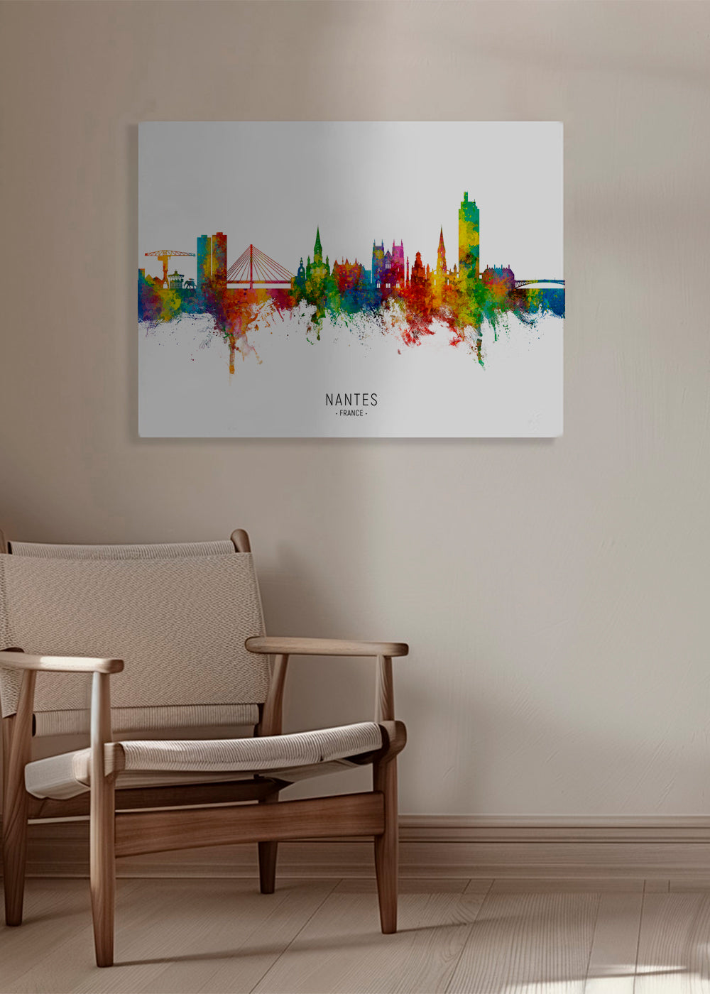 Nantes Skyline multicolour