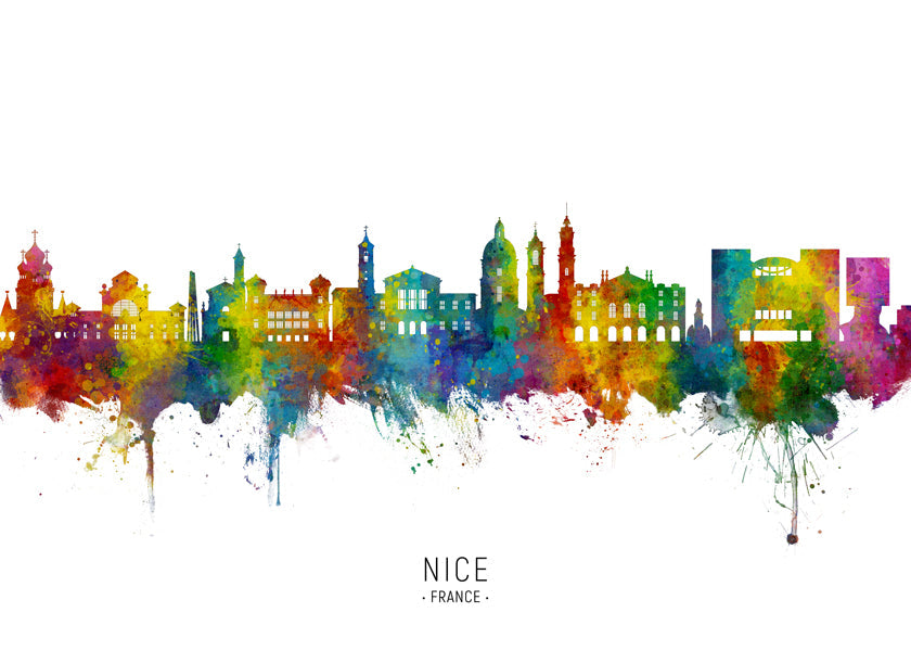 Nice Skyline multicolour