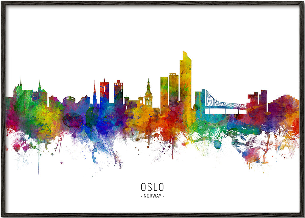 Oslo Skyline multicolour