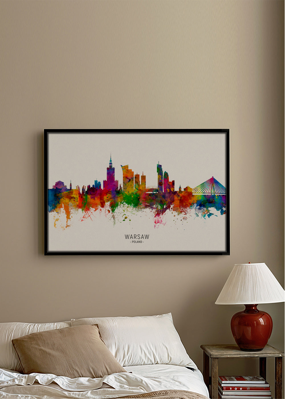Warsaw Skyline multicolour