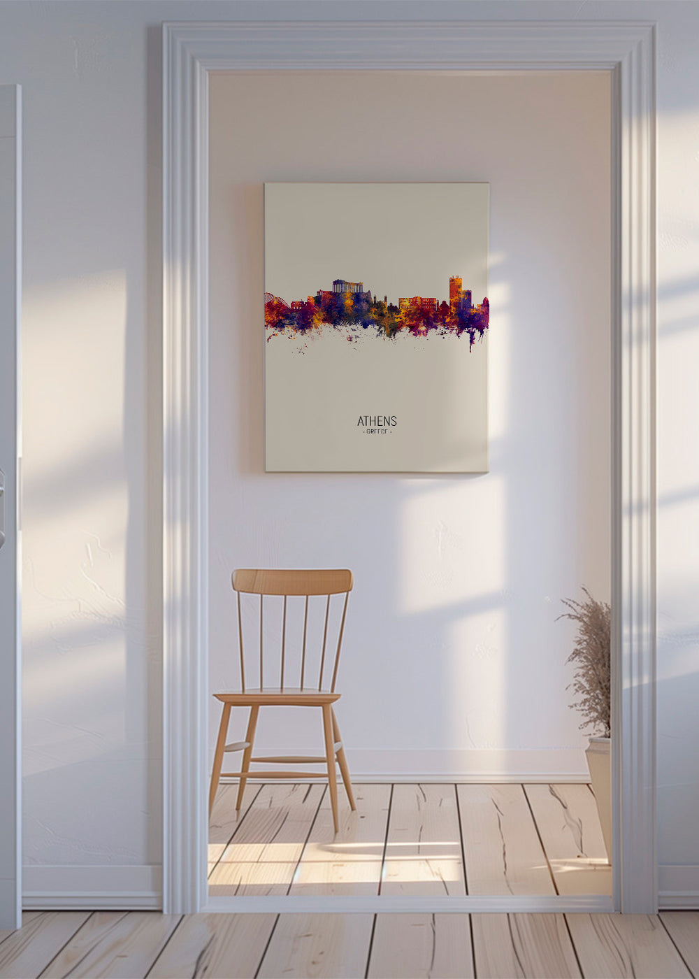 Athens Skyline beige