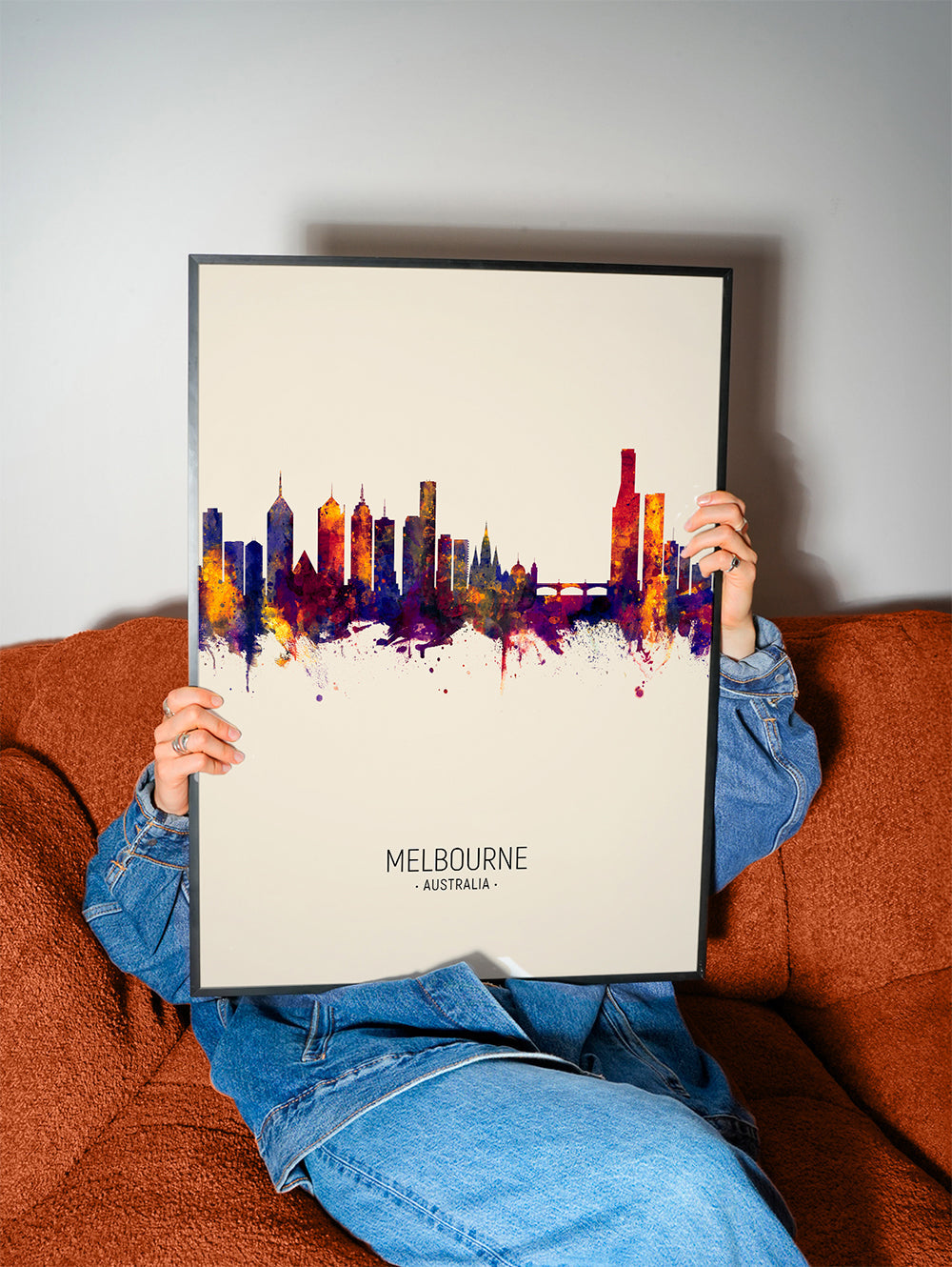 Melbourne Skyline beige