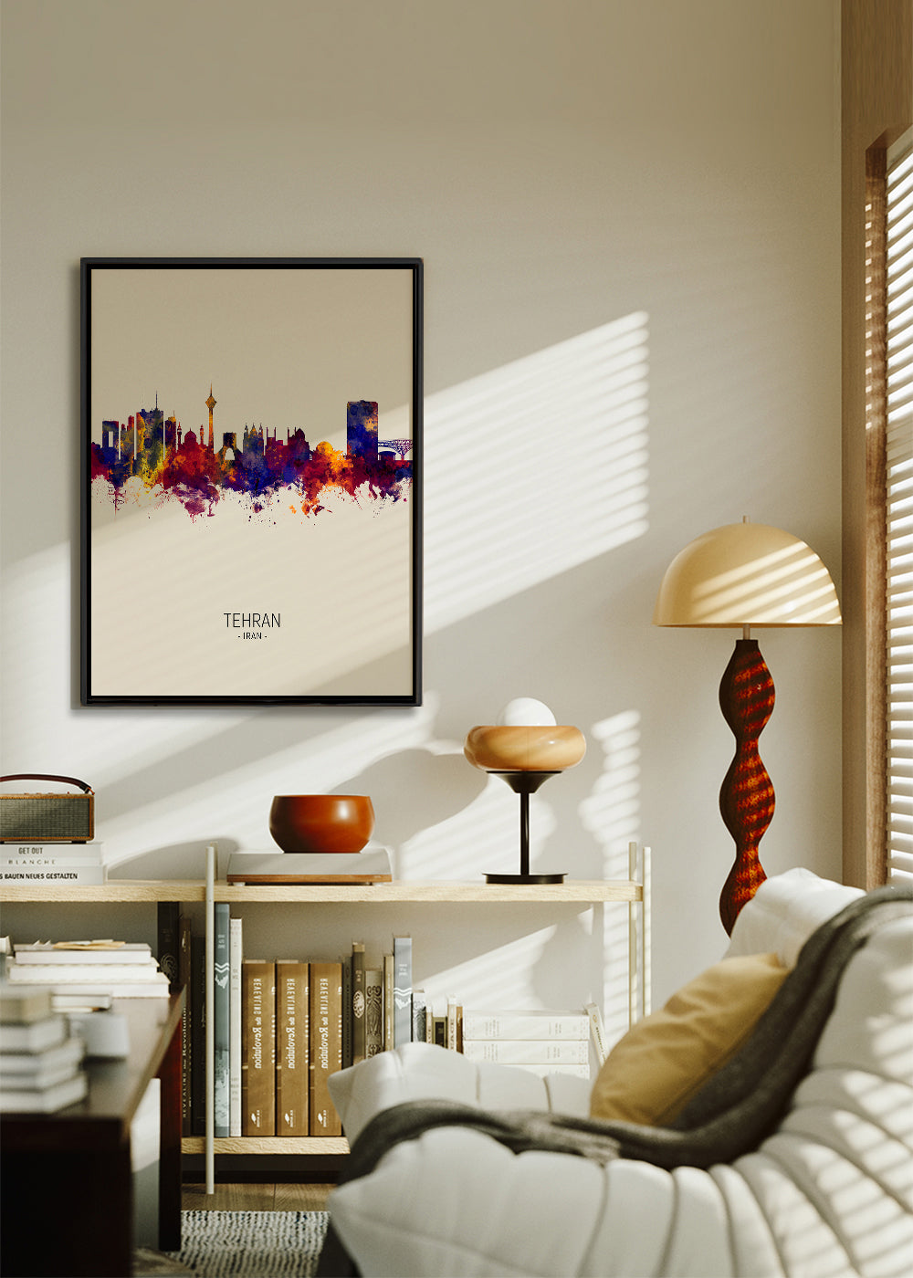 Tehran Skyline beige