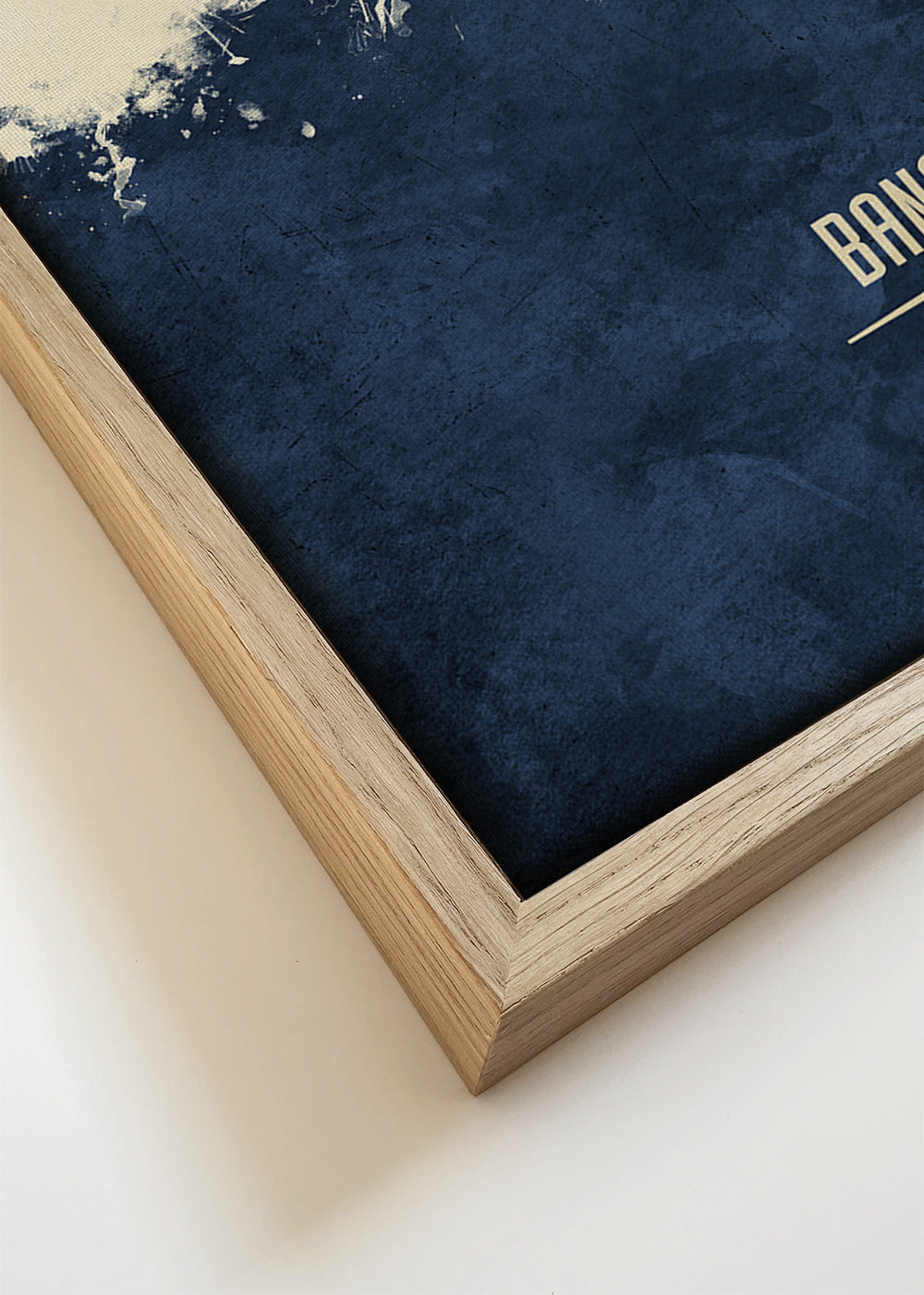 Bangkok Skyline blue